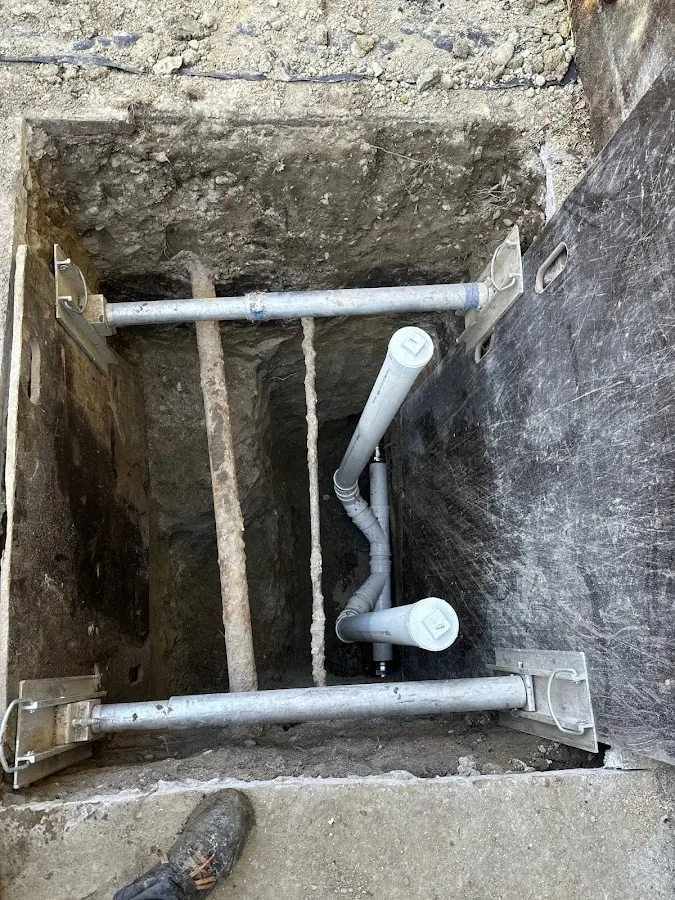 Experienced plumber completing Gas Line Repair work in El Reno